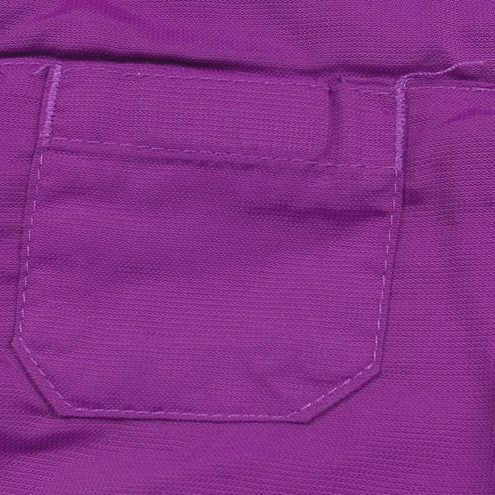 The Children's Place Purple Fleece Lined Snow Bib Overalls‎ 6-9 Mo. Cold Gear